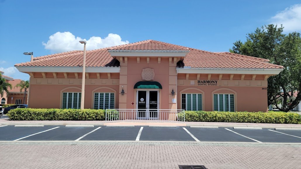 Exterior entrance of Harmony Dental Studio